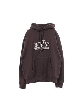 Louis Vuitton Hoodie Pearl Embellished Za8 Cotton